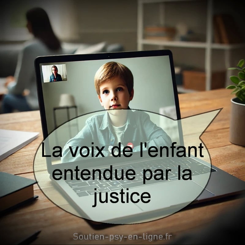 L'accompagnement efficace pour donner une voix structurée aux enfants devant la justice