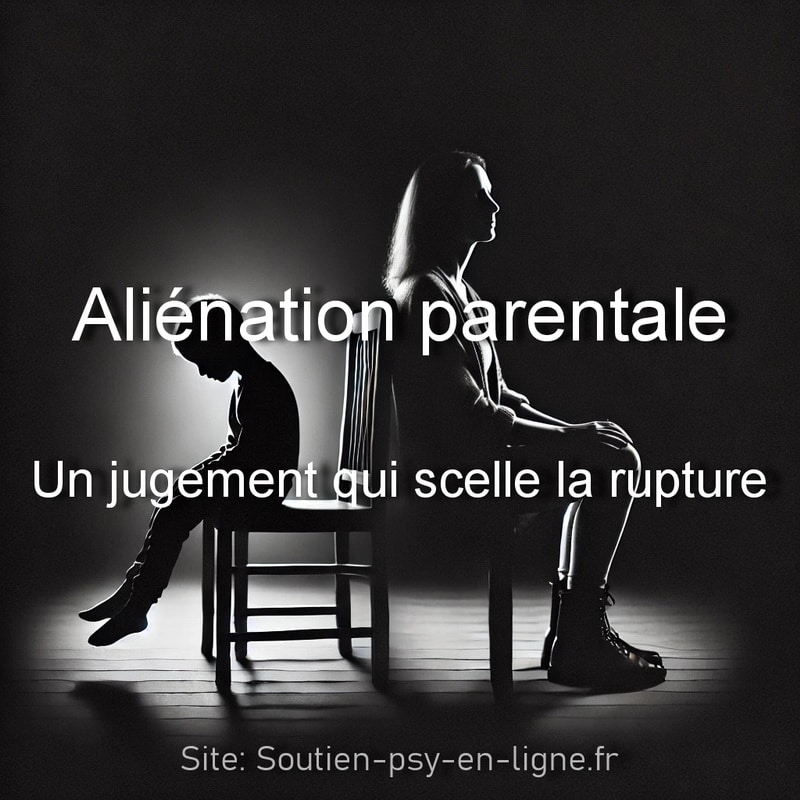 Aliénation parentale : un jugement qui scelle la rupture